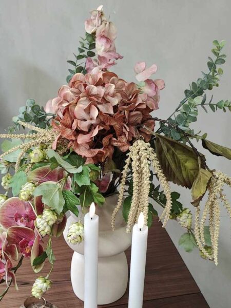 Smuk buket i rosa farver - Image 3