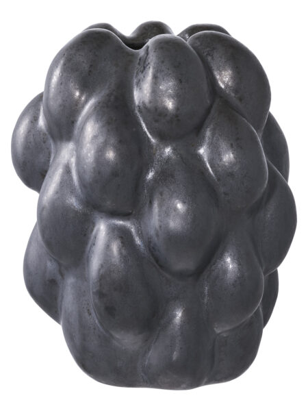 Vase i sort keramik