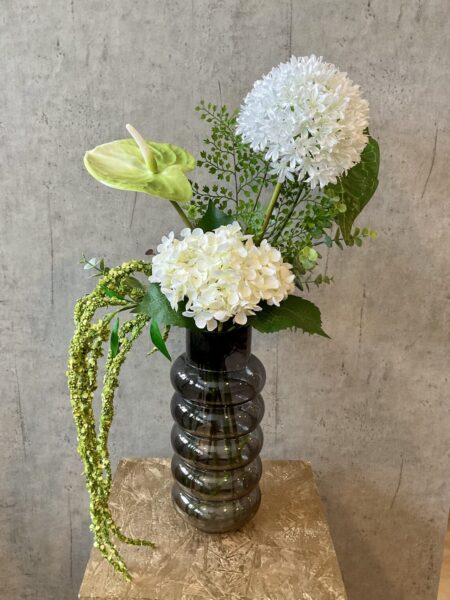 Amaranthus lime i buket