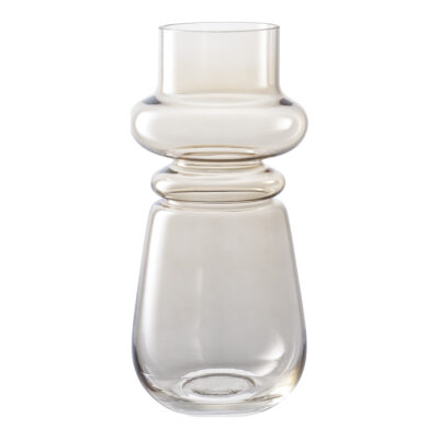 Vase i smoked brun